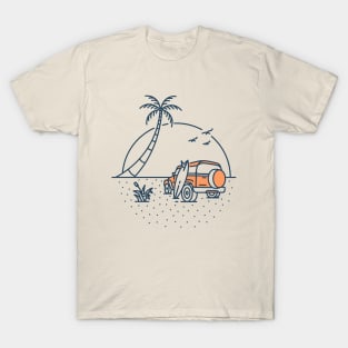 Summer Vacation on the Beach 1 T-Shirt